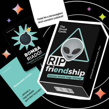 Rip Friendship ivós kártya